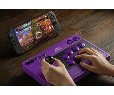 8BitDo Arcade Stick valdymo pultas violetinis (RET00940)