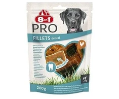 8in1 8IN1 Skanėstas Fillets Pro Dental S 200 g