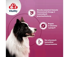 8in1 8IN1 Vitality alaus mielės šunų odai ir kailiui 260 tb