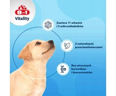 8in1 8IN1 Vitality Multiwitaminy šuniukams 100tb