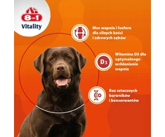 8in1 8IN1 Vitality kalcis šunų kaulams ir dantims 155 tb