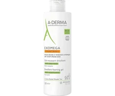 "A-Derma Exomega Control" minkštinamasis putojantis gelis nuo įbrėžimų 500ml