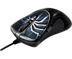 A4tech XL-747H, žaidimų pelė, ANTI-VIBRATE, 3600DPI, mėlynojo voro tema
