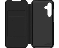 FWA556AMA Samsung Wallet dėklas skirtas Galaxy A55 5G juodos spalvos
