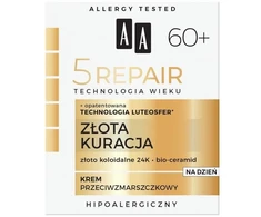 AA Age Technology 5Repair 60+ Golden Treatment Dieninis kremas nuo raukšlių 50ml