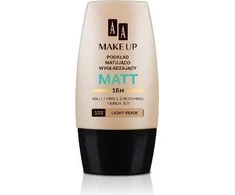 AA Make Up Matt Foundation 103 Light rusvai gelsvas, 30 ml