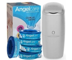 ABAKUS - KLASIKINĖ VYSTYKLŲ DĖŽUTĖ + 5 ANGELCARE ĮDĖKLAI, PILKI