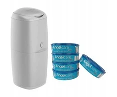 ABAKUS - KLASIKINĖ VYSTYKLŲ DĖŽUTĖ + 5 ANGELCARE ĮDĖKLAI, PILKI