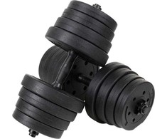 Abarqs Bituminiai hanteliai 30 kg rinkinys (2 x 15 kg)