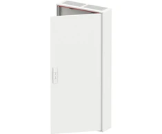 ABB Hermetiškas plieno paviršinio montavimo modulinis paskirstymo skydas „ComfortLineCA 8x24 192M“ IP44 125A II klasės pilnų durelių N+PE „Quick CA28V 2CPX“