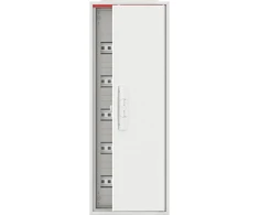 ABB Hermetiškas plieno paviršinio montavimo modulinis paskirstymo skydas „ComfortLineCA 5x12 60M“ IP44 125A II klasės pilnų durelių N+PE „Quick CA15V 2CPX0“
