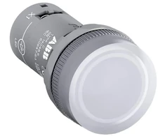ABB Kompaktiška lempa su 22 mm diodu, skaidri CL2-623C 230V AC 1SFA619403R6238