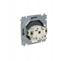 ABB Lizdas su kaiščiu ir sklendėmis ZONI matinės juodos spalvos 6619T-A06657 237 2CHT196657A4237