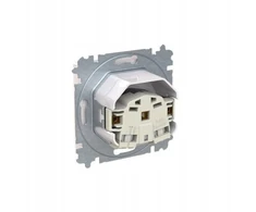ABB Lizdas su kaiščiu ir dangteliu, IP44 ZONI baltas 6619T-A06995 500 2CHT196995A6500