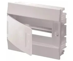 ABB Mistral41F 1x12 12M IP41 63A įleidžiamas modulinis paskirstymo skydas II klasės pilnų durelių N+PE varžtas 41A12X11A 1SLM004102A1103