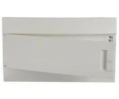 ABB Mistral41F 1x18 18M IP41 125A įleidžiamas modulinis paskirstymo skydas, II klasė, tvirtos durys, N+PE, sriegiamo tipo, 41A18X11A 1SLM004102A1104