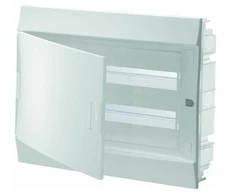 ABB Mistral41F 2x18 36M IP41 125A įleidžiamas modulinis paskirstymo skydas, II klasė, tvirtos durys, N+PE, sriegiamo tipo, 41A18X21A1SLM004102A1106