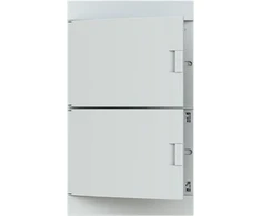 ABB Mistral41F 4x18 72M IP41 125A įleidžiamas modulinis paskirstymo skydas, II klasė, tvirtos durys, N+PE, sriegiamas, 41A18X41A 1SLM004102A1110