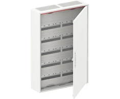ABB Modulinė paviršinio montavimo hermetiška plieninė skirstomoji spinta ComfortLineCA 5x24 120M IP44 125A II klasė pilnos durys N+PE Quick CA25V 2CPX