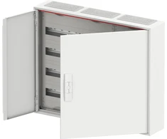 ABB Modulinė skirstomoji spintelė, plieninė, 4 eilių, IP44, 125A, II klasė, 650x800x160mm, pilnų durelių, CA34V, 2CPX052190R9999