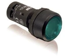 ABB Monostabilus įgaubtas mygtukas 1NO žalias - 1SFA619100R1312