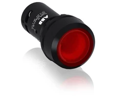 ABB Monostabilus mygtukas 22 mm įgaubtas 1R raudonas CP1-11R-01 1SFA619100R1141