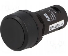 ABB Monostabilus mygtukas 22 mm įgaubtas 1Z+1R juodas CP1-10B-11 1SFA619100R1076
