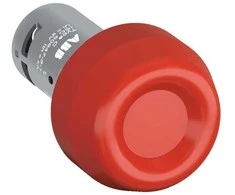 ABB Kompaktiškas, tvirtas, 22 mm raudonas mygtukas CP6-10R-11 1SFA619105R1071