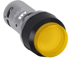 ABB Monostabilus mygtukas 22 mm įgaubtas 1Z geltonas CP1-11Y-10 1SFA619100R1113