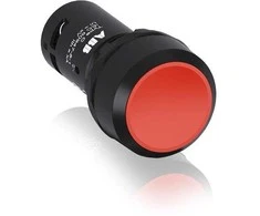 ABB Monostabilus mygtukas 22 mm įgaubtas 1Z+1R raudonas CP1-10R-11 1SFA619100R1071 1SFA619100R1071