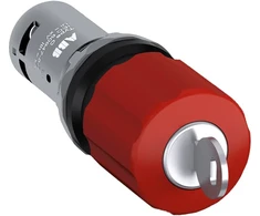ABB Raktu valdomas saugos mygtukas su grybo formos galvute 30 mm 1Z+1R - 1Z - 1R 24 ... 300 V raudonas CE3K1-10R-11 1SFA619502R1071