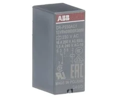 ABB Relė CR-P230AC1 1c/o A1-A2=230VAC 250V/16A 1SVR405600R3000