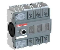 ABB 3P 160A jungiklio skyriklis, šoninis pavaros jungiklis OT160G03 1SCA135134R1001
