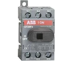 ABB Jungiklis-skyriklis 3P 25A be pavaros OT25F3 (1SCA104857R1001)