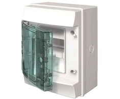ABB Rozdzielnica modułowa natynkowa hermetyczna Mistral65 1x4 4M IP65 drzwi transp. 65P04X12 1SL1200A00