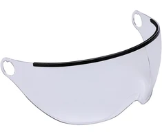 ABB Stiklas šalmui BBB faceshield Move permatomas vieno dydžio