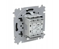 ABB ZONI dvigubas laiptų jungiklis, baltas 3559T-A52345 500W 2CHT595235A6500