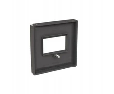 ABB ZONI USB dangtelis, matinės juodos spalvos 5014T-A00040 237 2CHT290040A4237