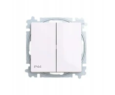 ABB Žvakinė jungiklis su raktu IP44 ZONI baltas 3559T-A05940 500 2CHT590594A6500