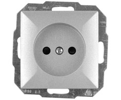 Plastrol Lizdas su kištuku pavienis p/t 2p, 16a, 250v (modulis)