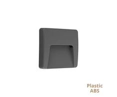 Viokef 3W LED sieninis šviestuvas COP, tamsiai pilkas, 3000K, IP65, 4308900