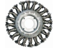 Abraboro Diskinis šepetys 115 mm/M14 ABRABORO - pinta viela 0,5 mm
