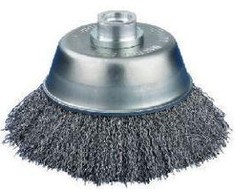Abraboro Užpakalinis šepetys 100 mm M14 gofruota viela (AB99010711)