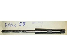 Wiertło Grąžtas 5.8 NWKc DIN 345 ​​​​RN, šlifuotas 138-57 HSS MK1 kotu