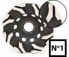 Abraboro Puodelis deimantinis diskas 125 x 22 N1 (AB12514001)