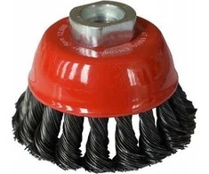 Abraboro puodelio šepetys 65 mm/ M14 ABRABORO - 0,5 mm pinta viela