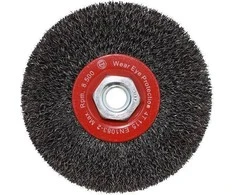 Abraboro Diskinis šepetys 115 mm/M14 ABRABORO, gofruota viela 0,30 mm