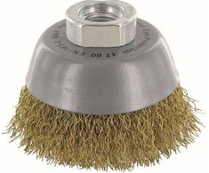 Abraboro BET šepetėlis 60 MM/M14 ABRABORO – GORUOTAS IELAS 0,3 MM ŽALVARINIS AB90409051 ABRABORO