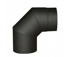 Dūmtraukio alkūnė ABX, 130 mm, 1.5 mm, 90°