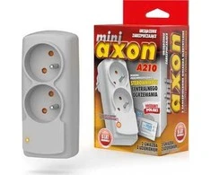 Acar Acar mini CO nuo viršįtampių maitinimo juosta, 2 lizdai, pilka (W0269)